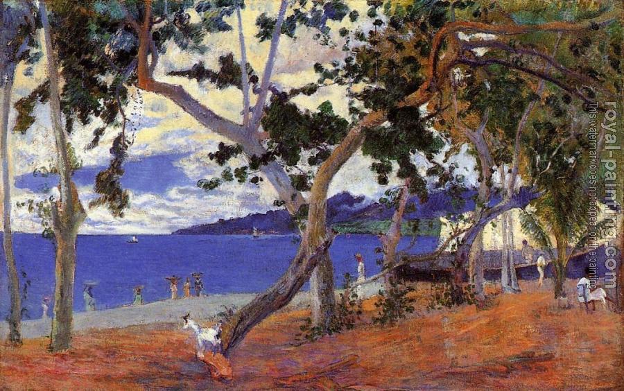 Paul Gauguin : By the Seashore